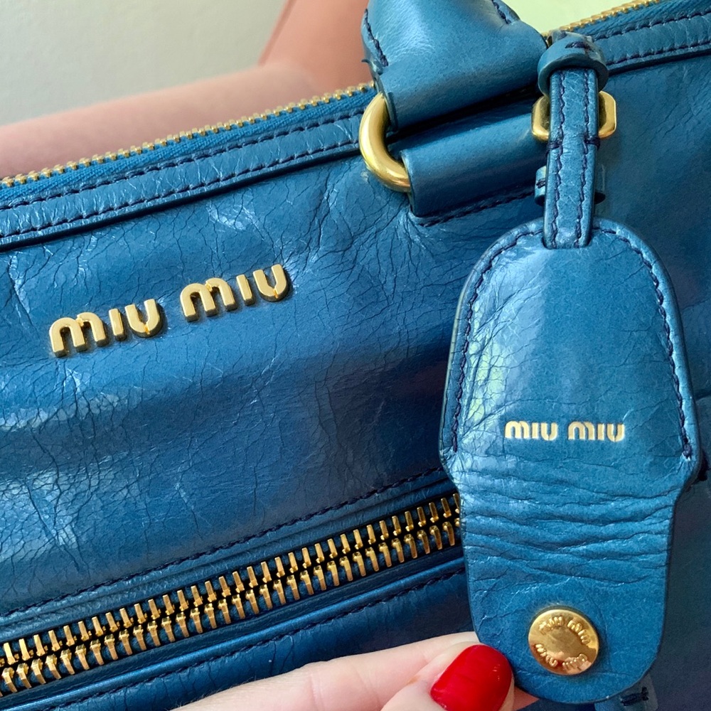 $2800🌟BRAND NEW MIU MIU PRADA VITELLO LUX TOTE💎